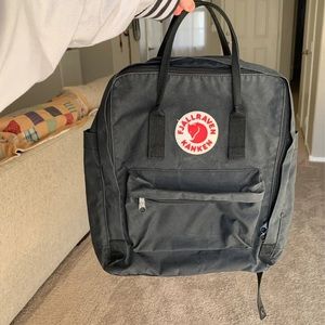 Fjallraven Kanken black backpack